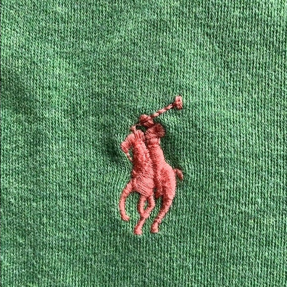 SALE!! Polo by Ralph Lauren greenery orange logo.    3 - Picture 3 of 8